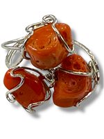 Anello Mandile 1922 Donna Coralli in Argento Corallo 2MANCO5 - 2MANCO5
